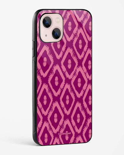 Pink Ikat Print Phone Cover
