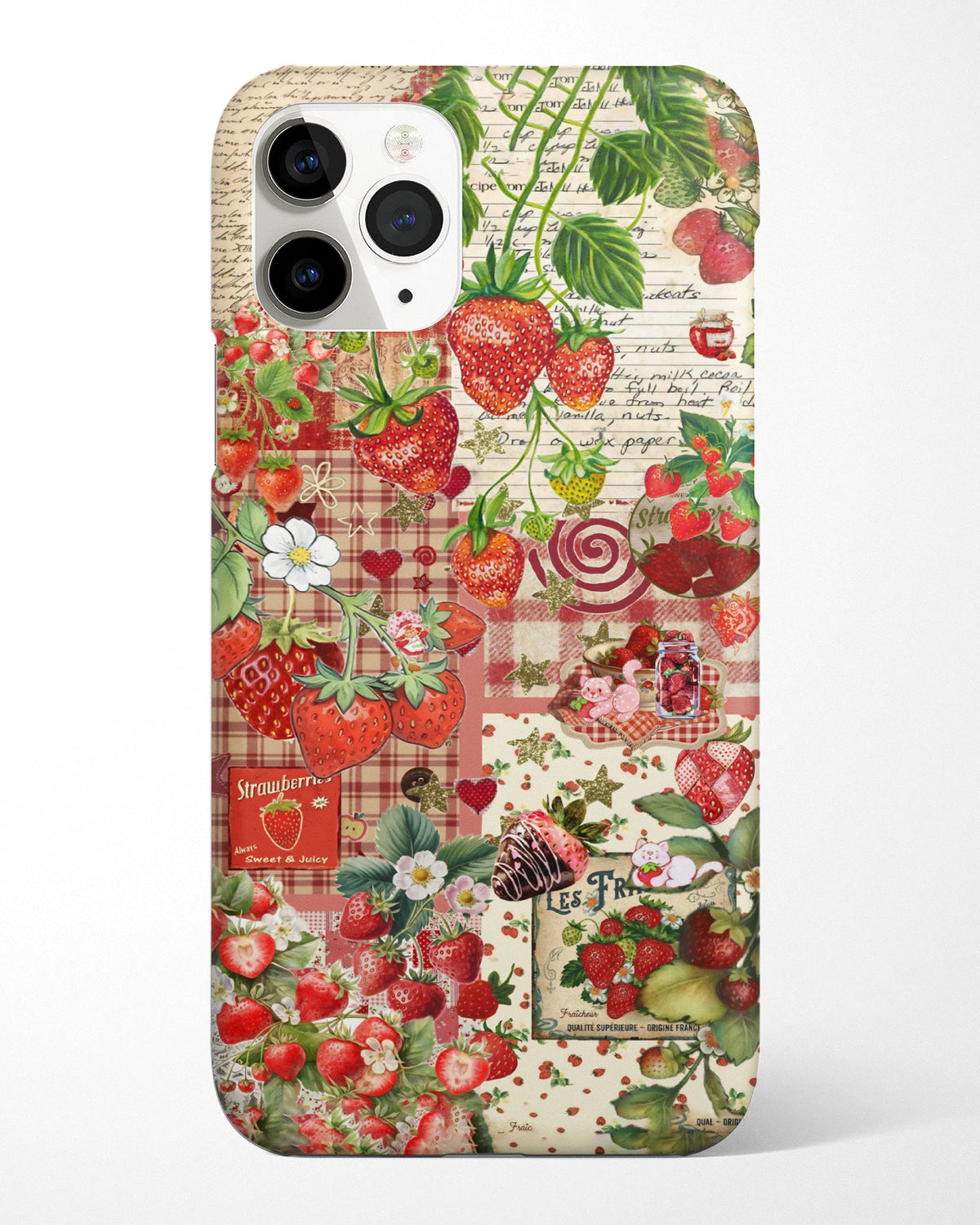 Strawberry Kiss Phone Cover