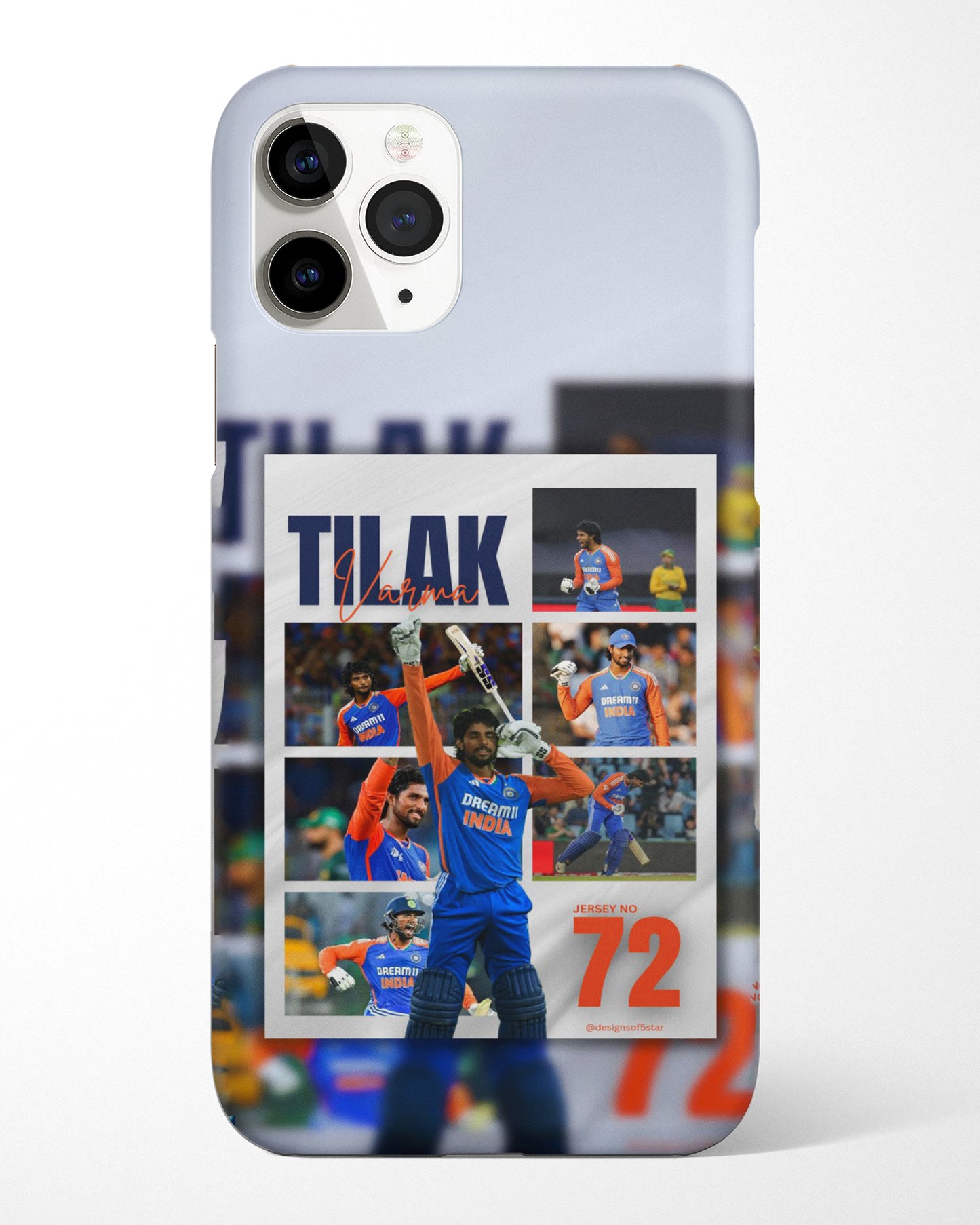 Tilak Varma Rising Star Phone Cover
