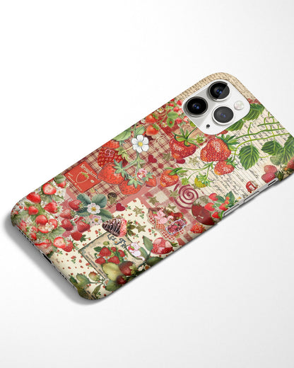 Strawberry Kiss Phone Cover