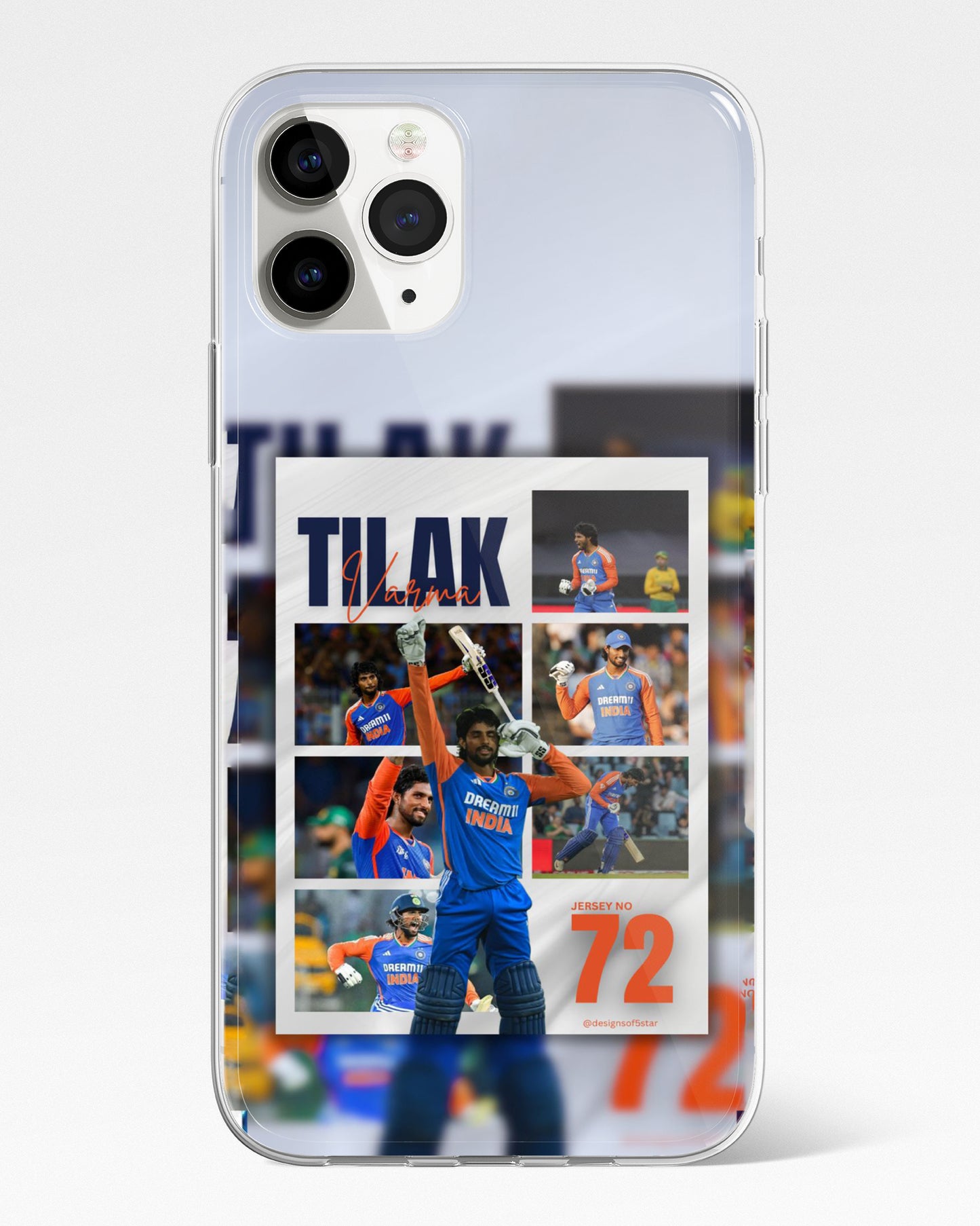 Tilak Varma Rising Star Phone Cover