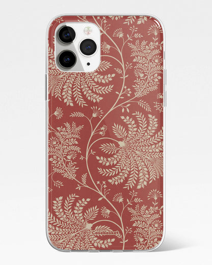 Terracotta Floral Elegance Phone Cover