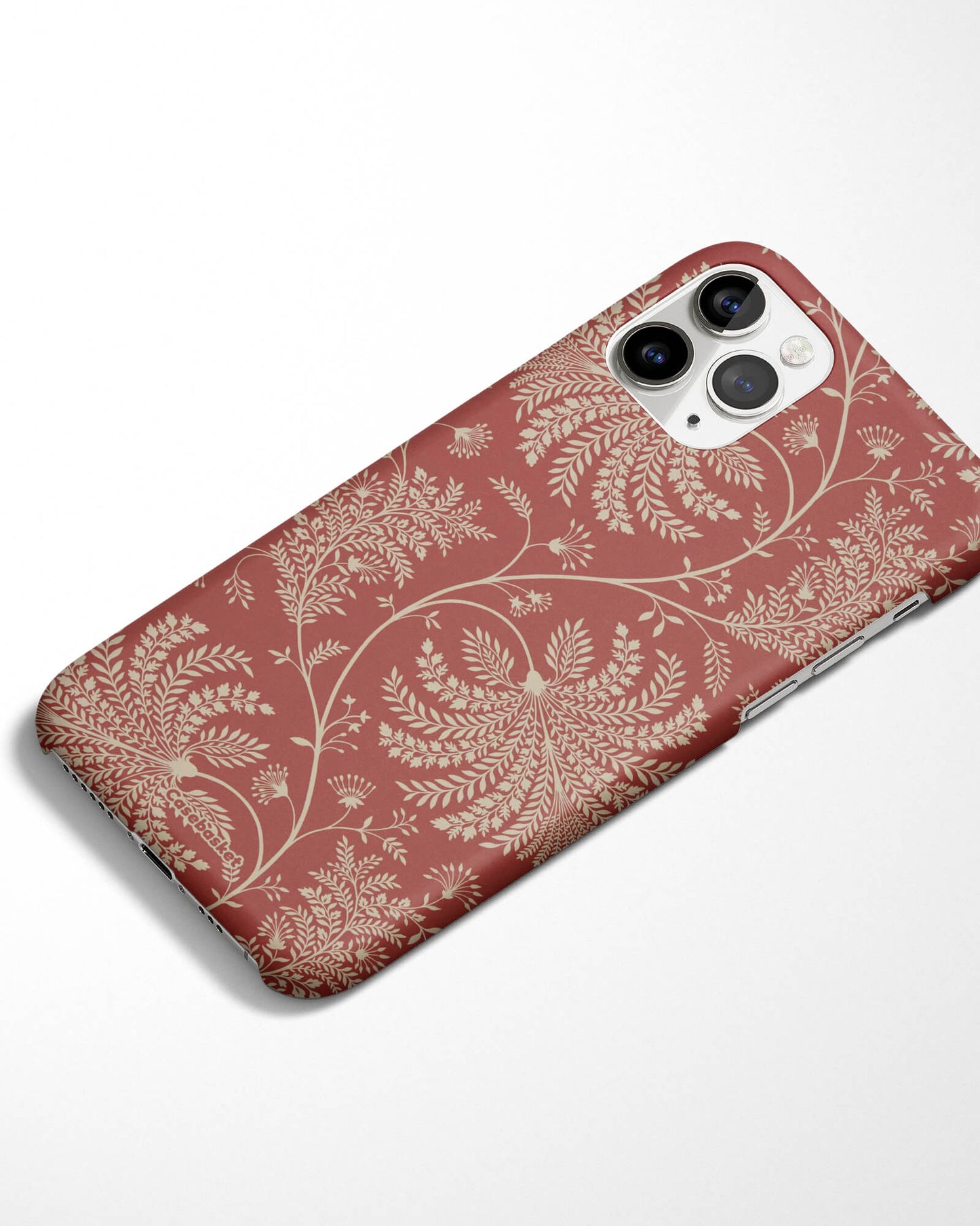 Terracotta Floral Elegance Phone Cover
