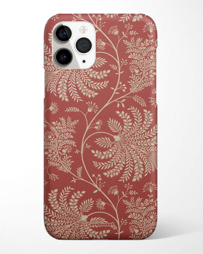 Terracotta Floral Elegance Phone Cover