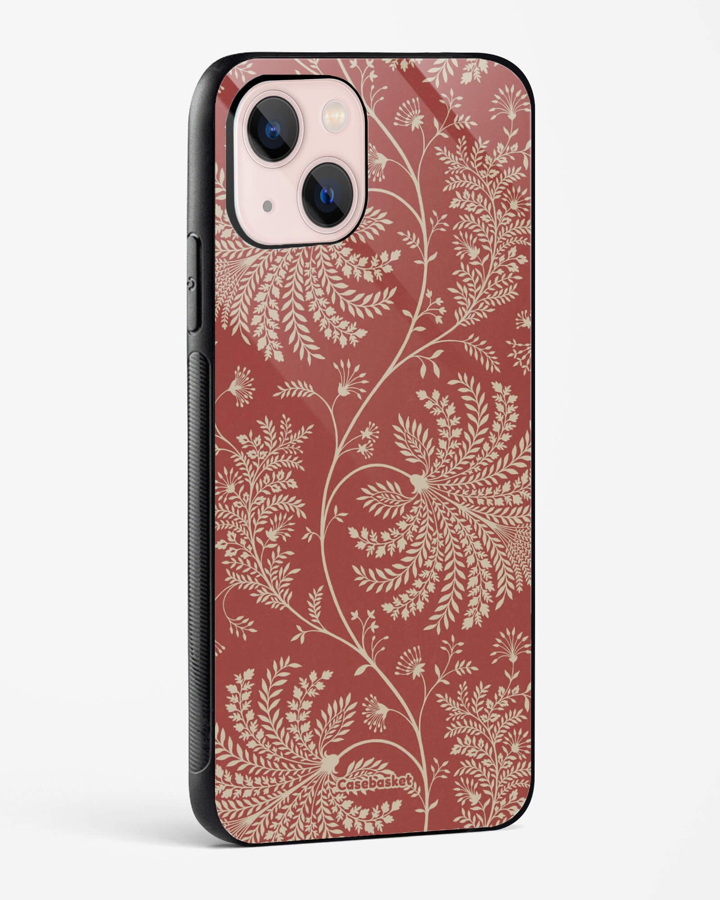Terracotta Floral Elegance Phone Cover