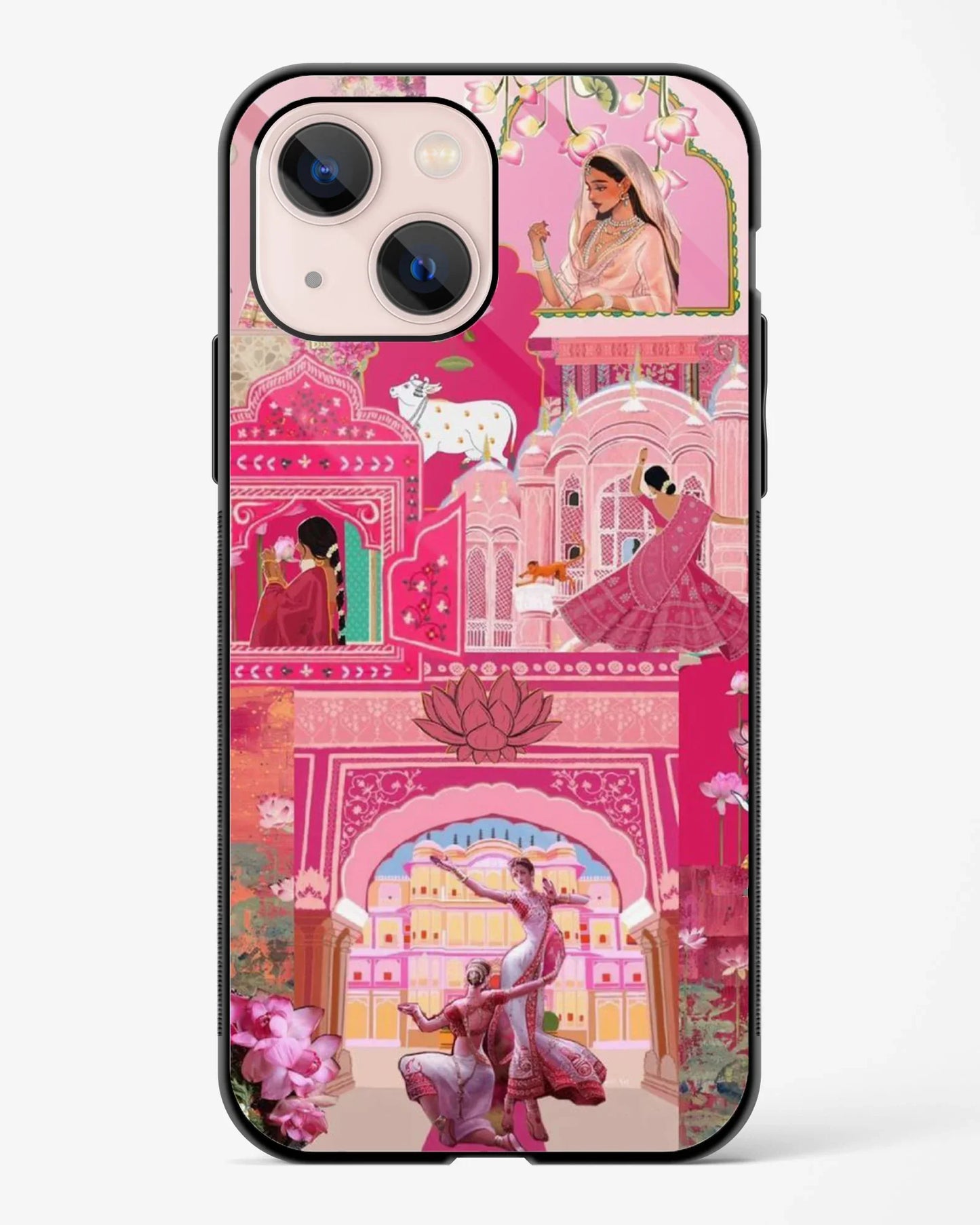 Pink Desi Palace Phone Cover