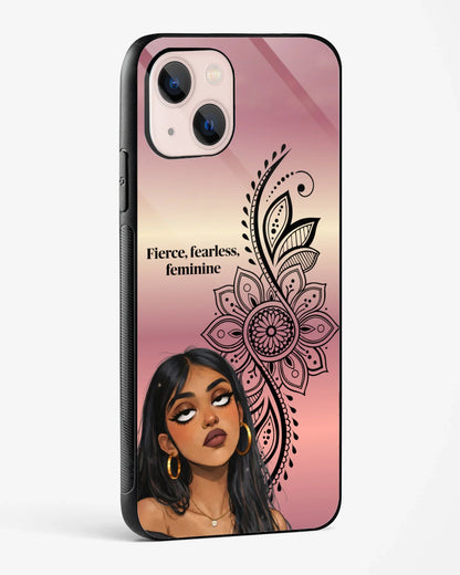 Fierce Fearless Feminine Mandala Phone Cover