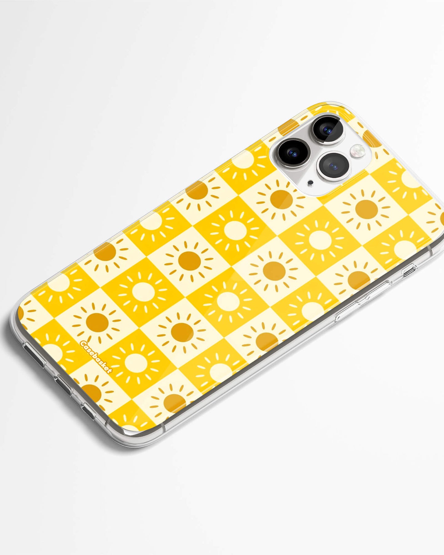 Sunny Vibes Checkerboard Phone Cover