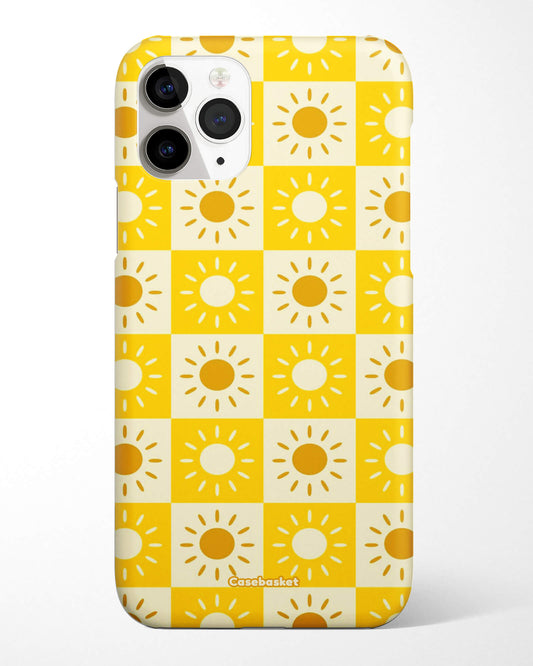 Sunny Vibes Checkerboard Phone Cover
