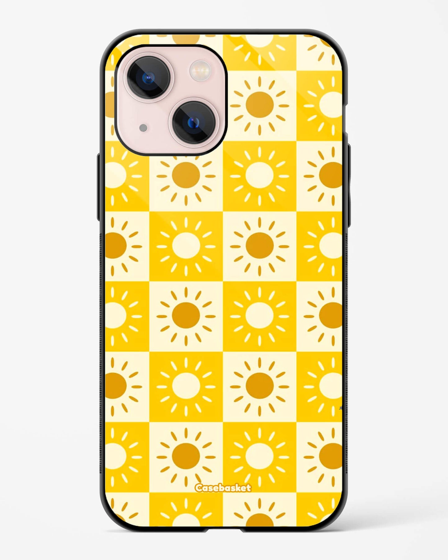 Sunny Vibes Checkerboard Phone Cover