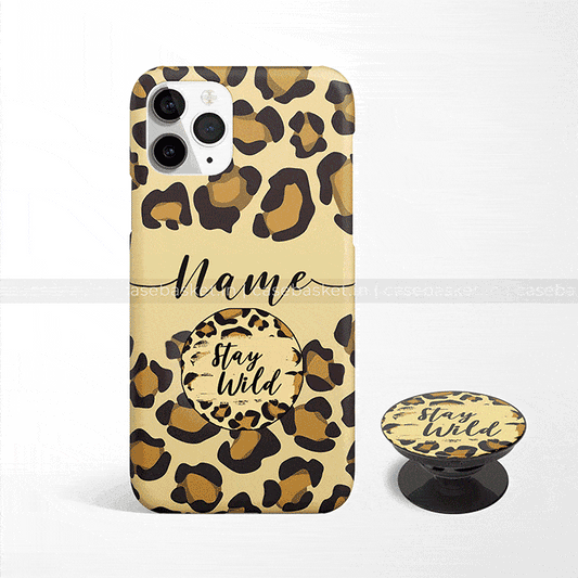 Stay Wild Cheetah Phone Cover