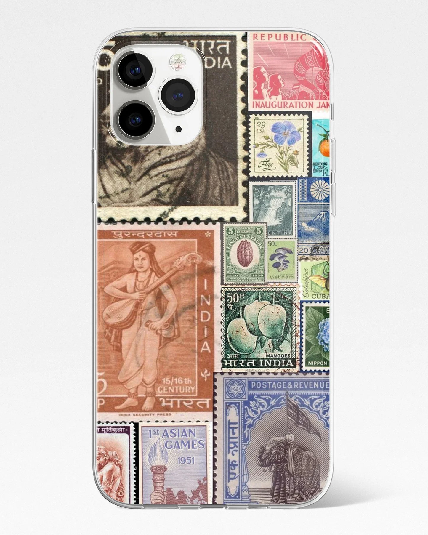 Vintage Desi Stamp Phone Cover