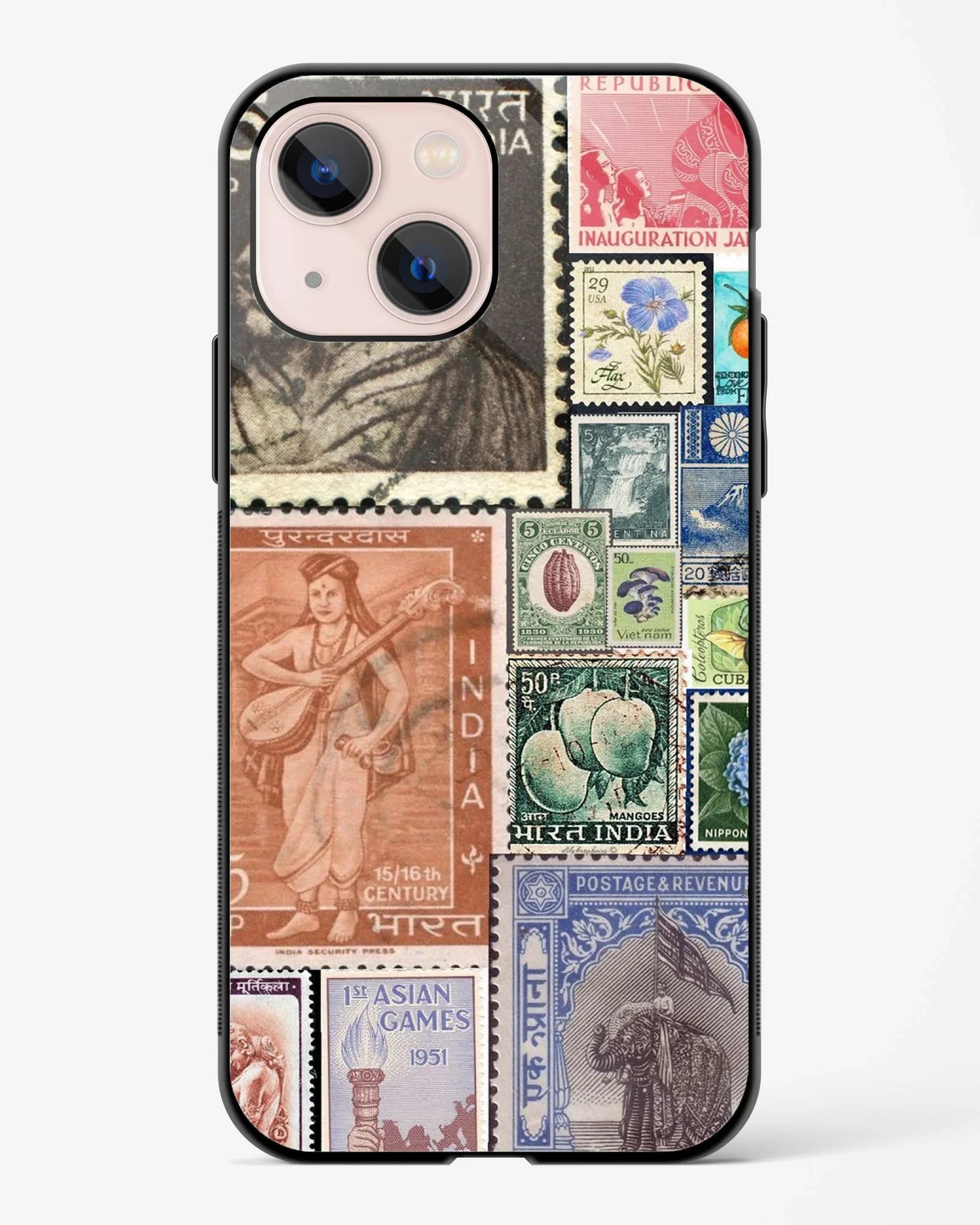 Vintage Desi Stamp Phone Cover