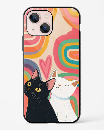 Rainbow Love Cats Phone Cover