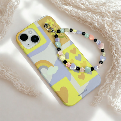 Pastel Popsicle Heartflowers Fall Chain Phone Cover