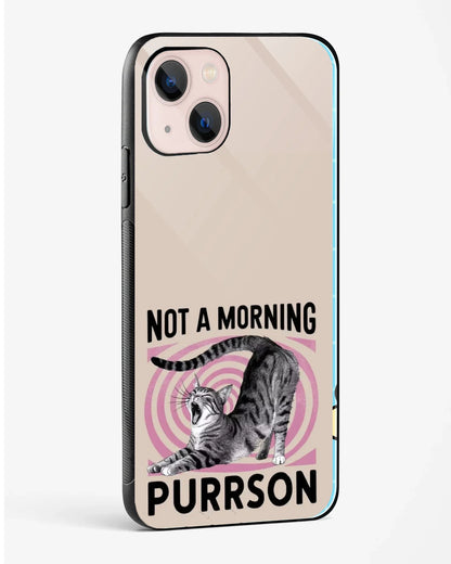 Not a Morning Purrson Phone Cover