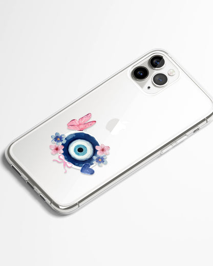 Lucky Eye Transparent Phone Cover