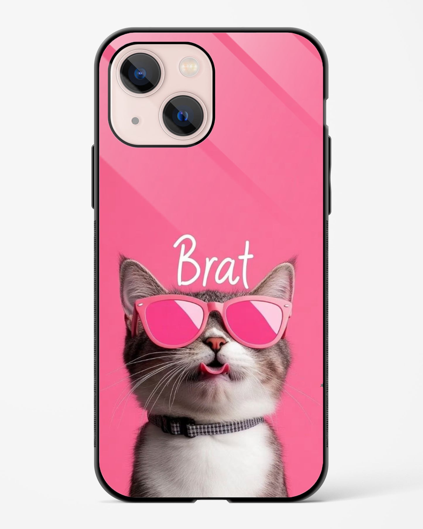 Pink Brat Kitty Phone Cover