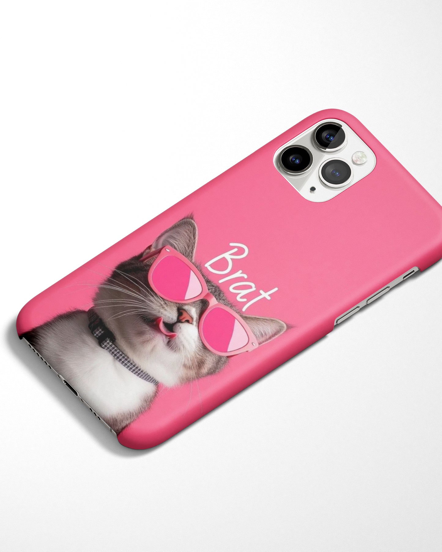 Pink Brat Kitty Phone Cover