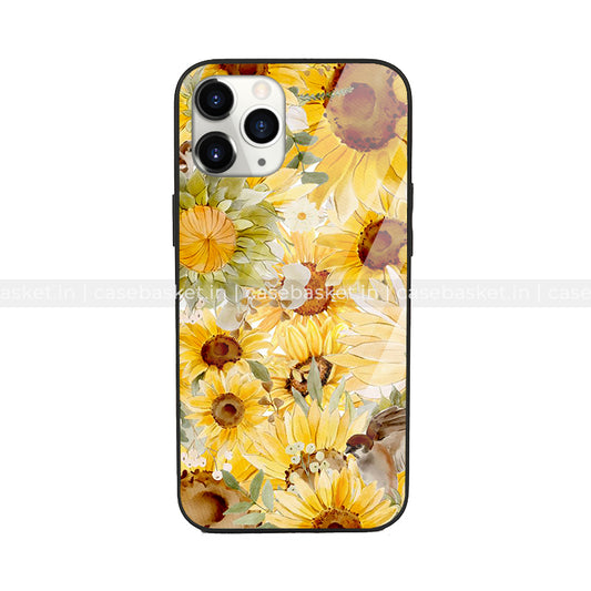 Sunburst Glass Phone Cover