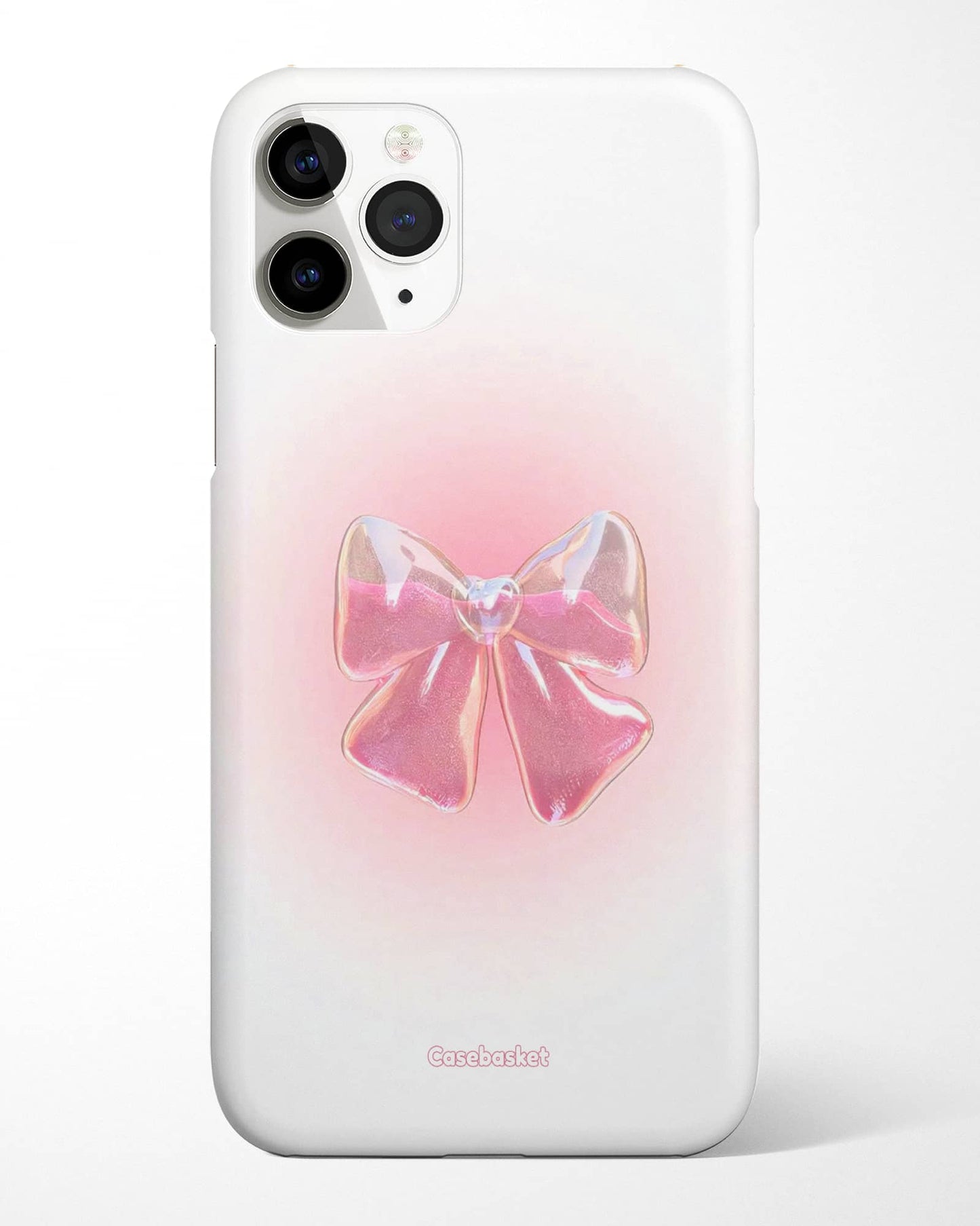 Pink Jelly Bow Phone Cover