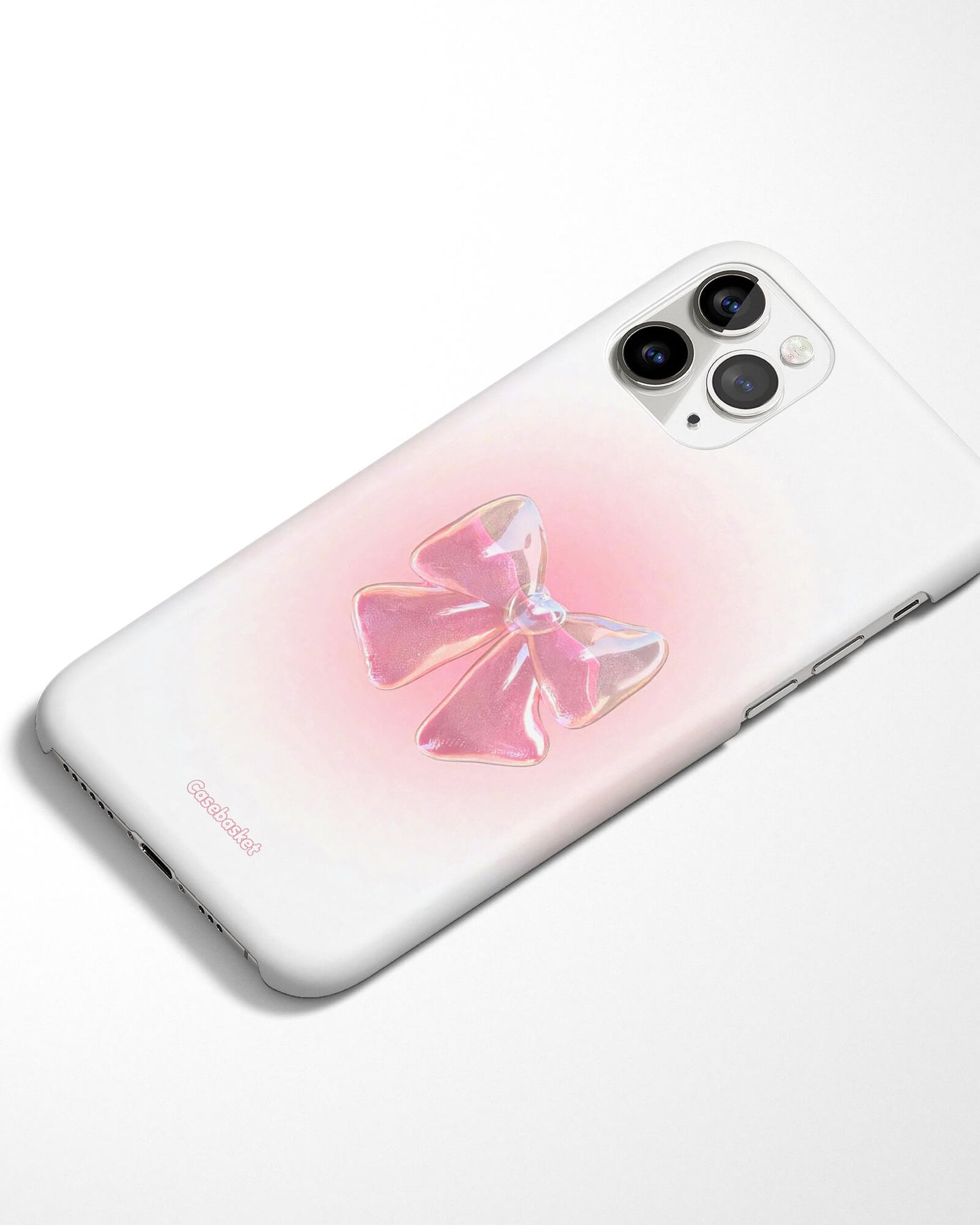 Pink Jelly Bow Phone Cover
