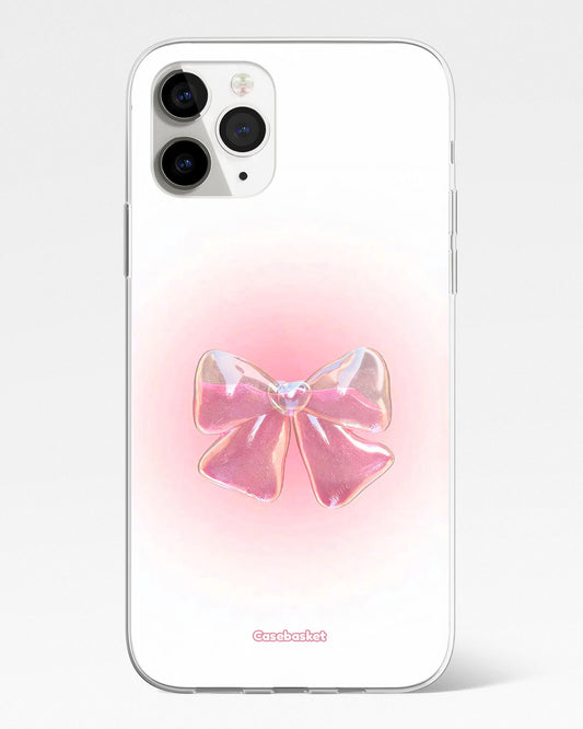 Pink Jelly Bow Phone Cover
