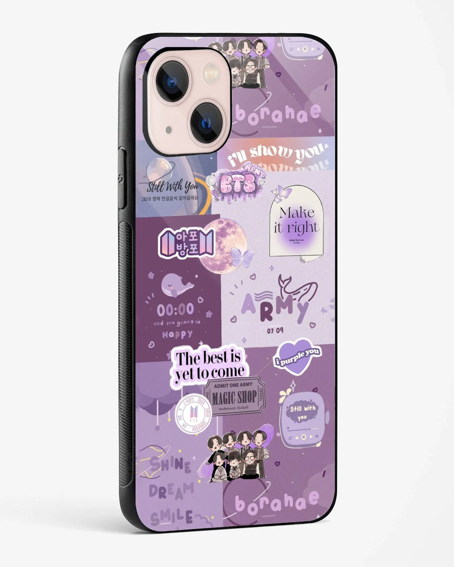 BTS ARMY Purple Vibes Phone Cover