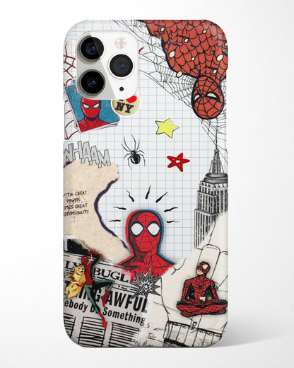 Comic Web Scrapbook Phone Cover