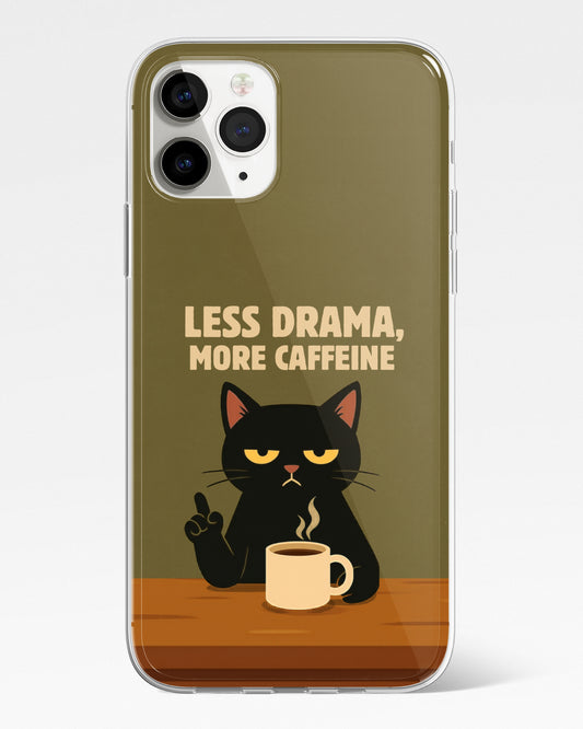 Caffeine Kitty Phone Cover