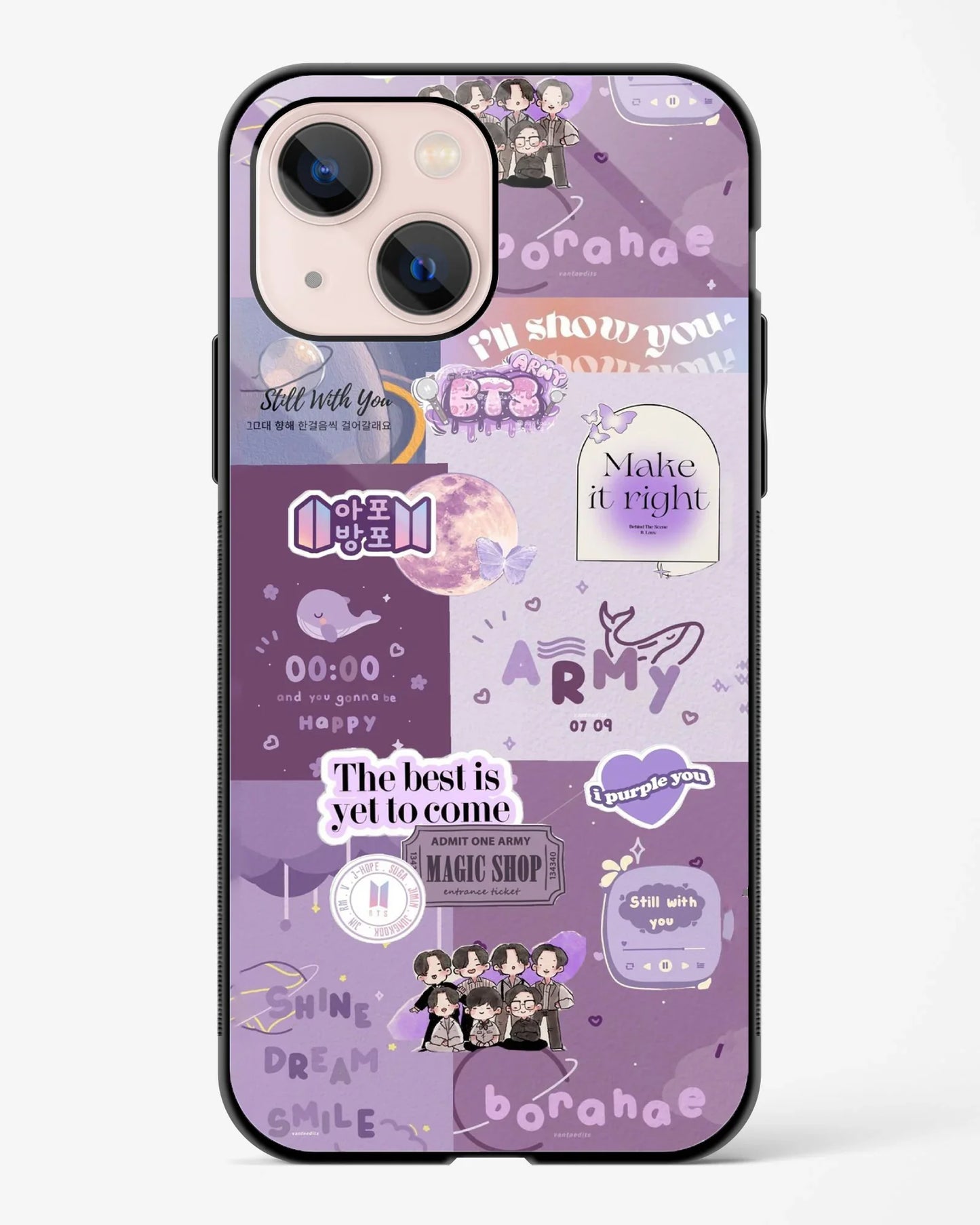 BTS ARMY Purple Vibes Phone Cover