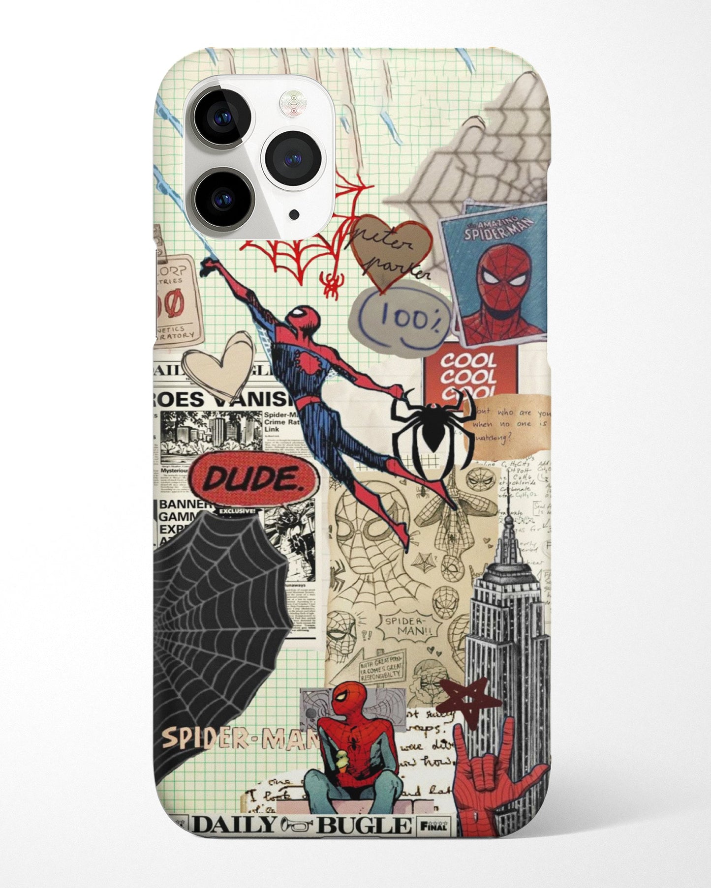 Spider Notes Phone Cover