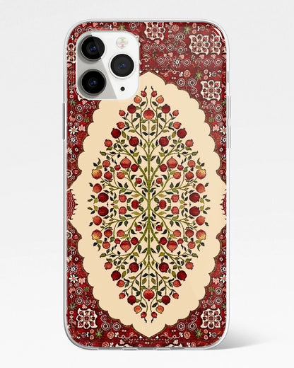 Red Orchard Mandala Phone Cover