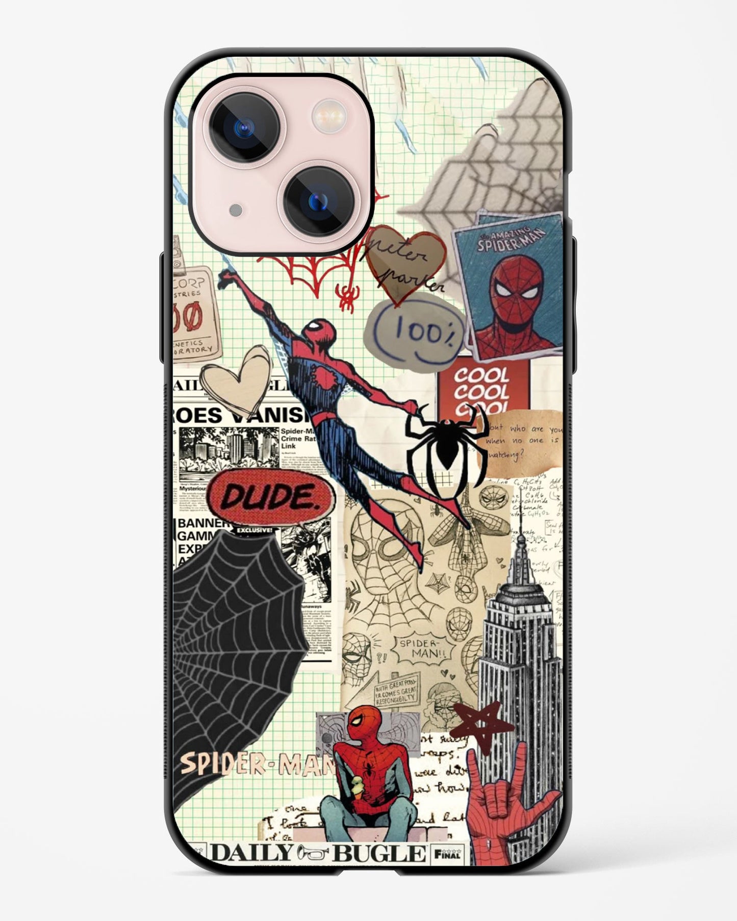 Spider Notes Phone Cover
