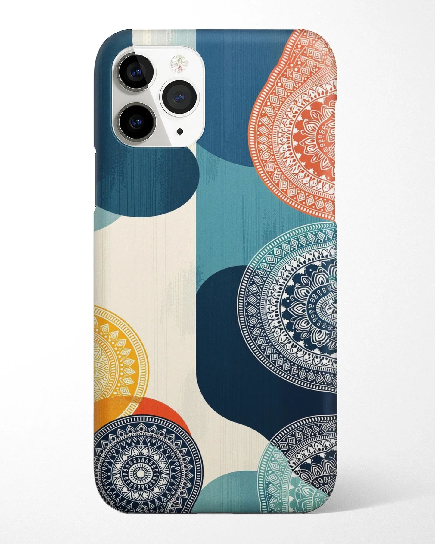 Color Block Mandala Phone Cover
