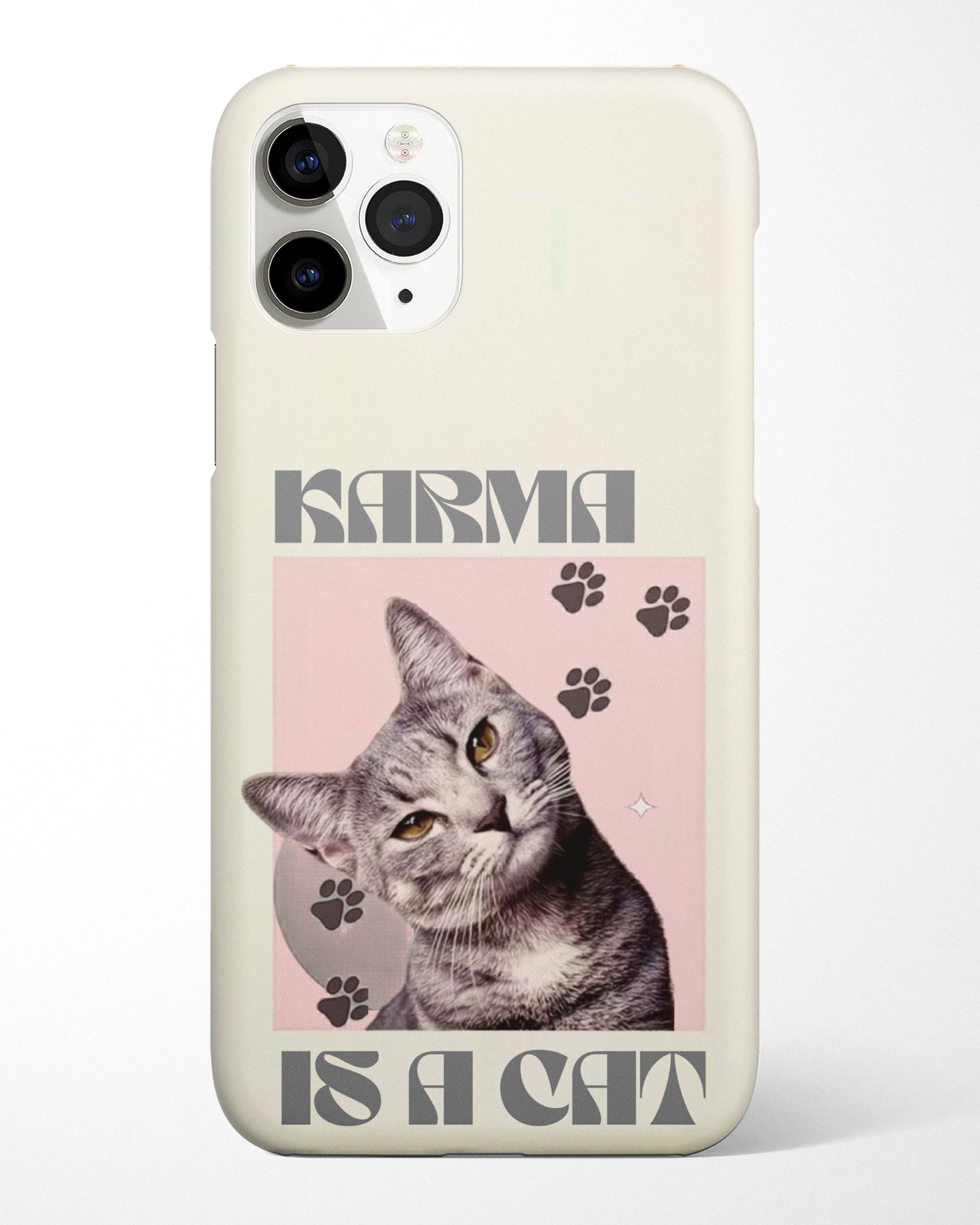 Karma Is a Cat Phone Cover