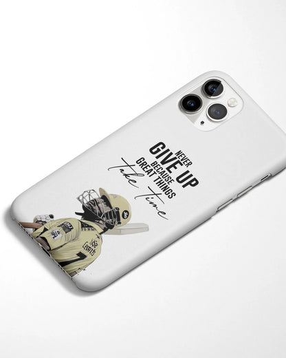 MS Dhoni Motivation Edition Phone Cover