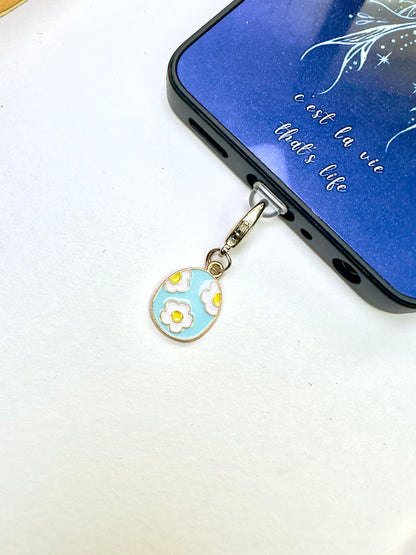 Sky Bloom Phone Charm