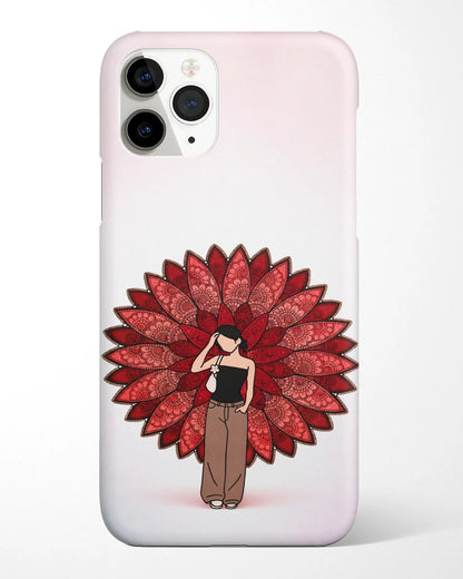 Red Vine Mandala Phone Cover