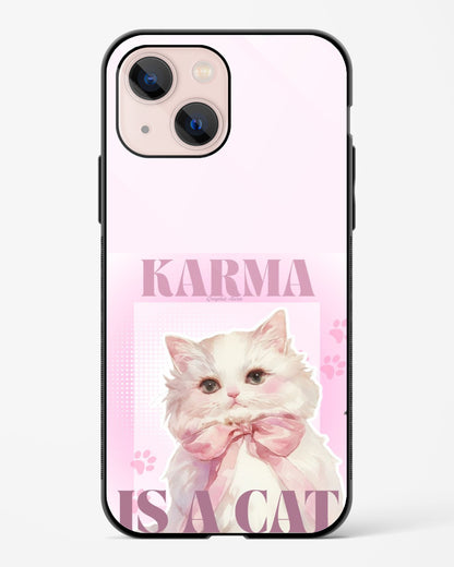 Blush Bow Kitty Phone Cover