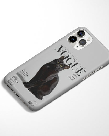 Midnight Muse Cat Phone Cover