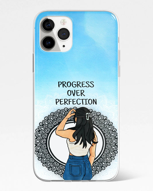 Progress Mindset Mandala Phone Cover