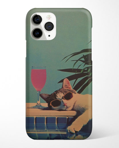 Vacation Mood Cat Phone Cover