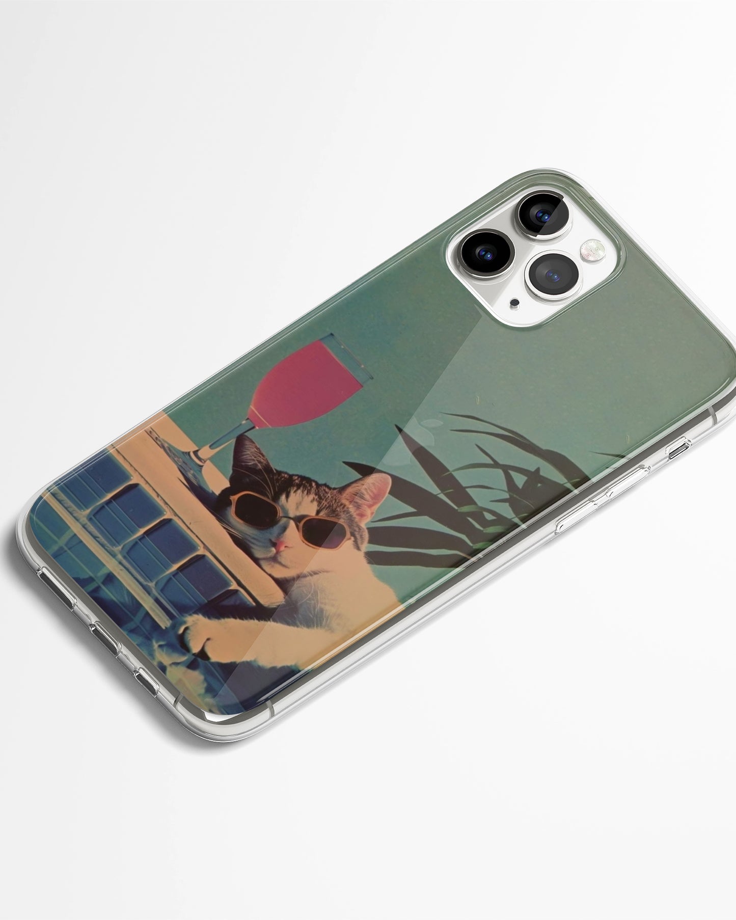 Vacation Mood Cat Phone Cover
