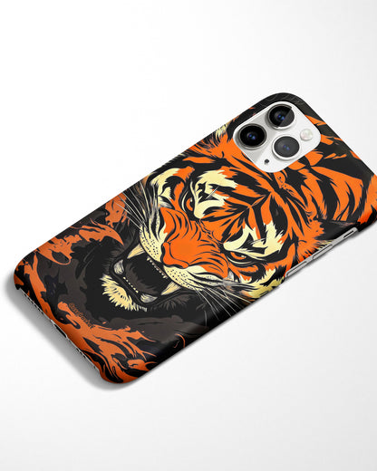Flame Tiger Phone Cover