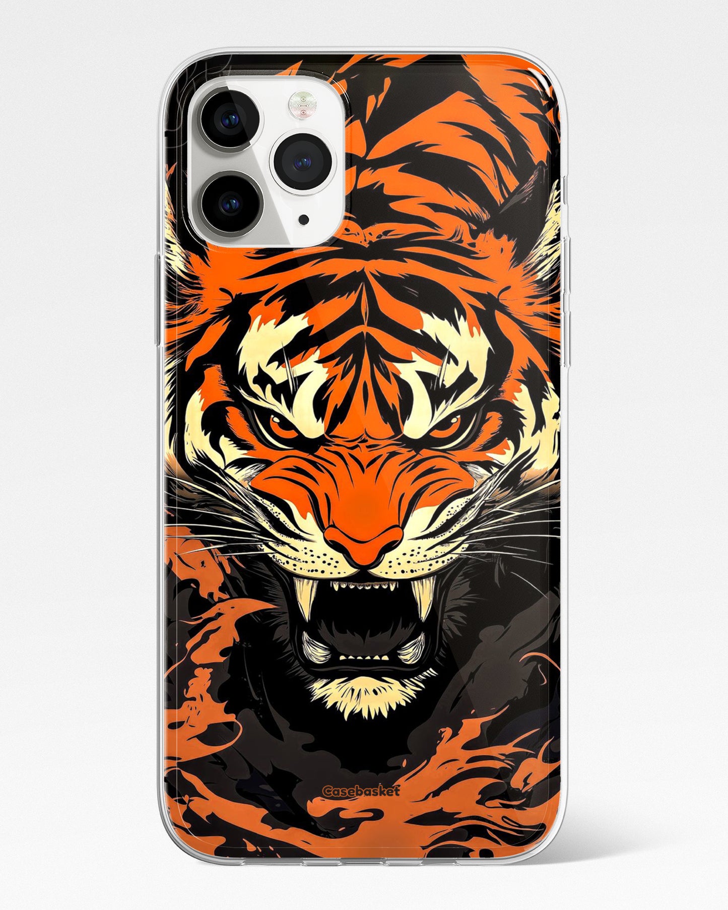 Flame Tiger Phone Cover