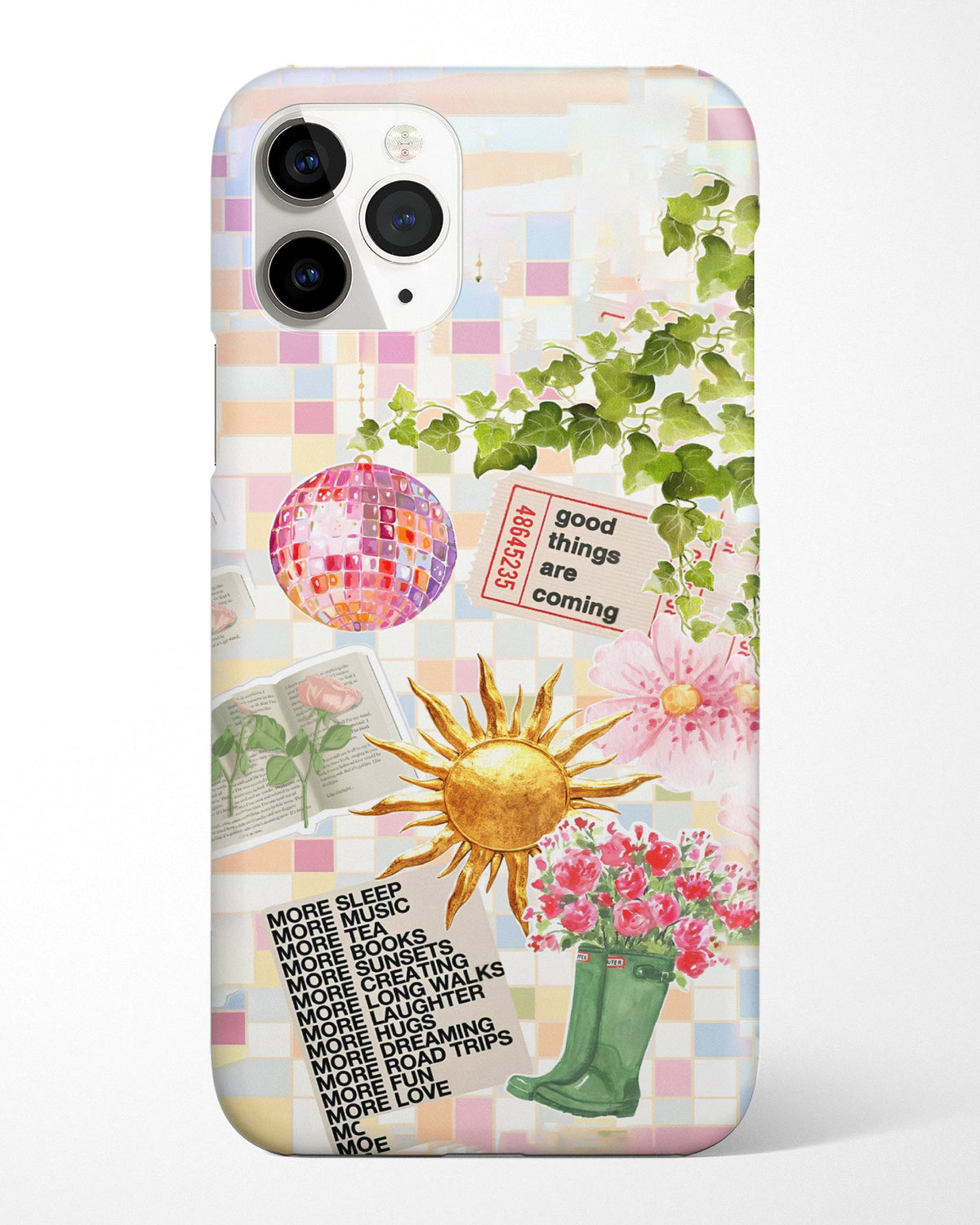 More Love, More Life Phone Cover