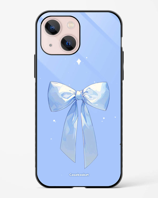 Bella Blue Bow Glossy Phone Cover