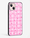 Pinks Heartstrips Glossy Phone Cover