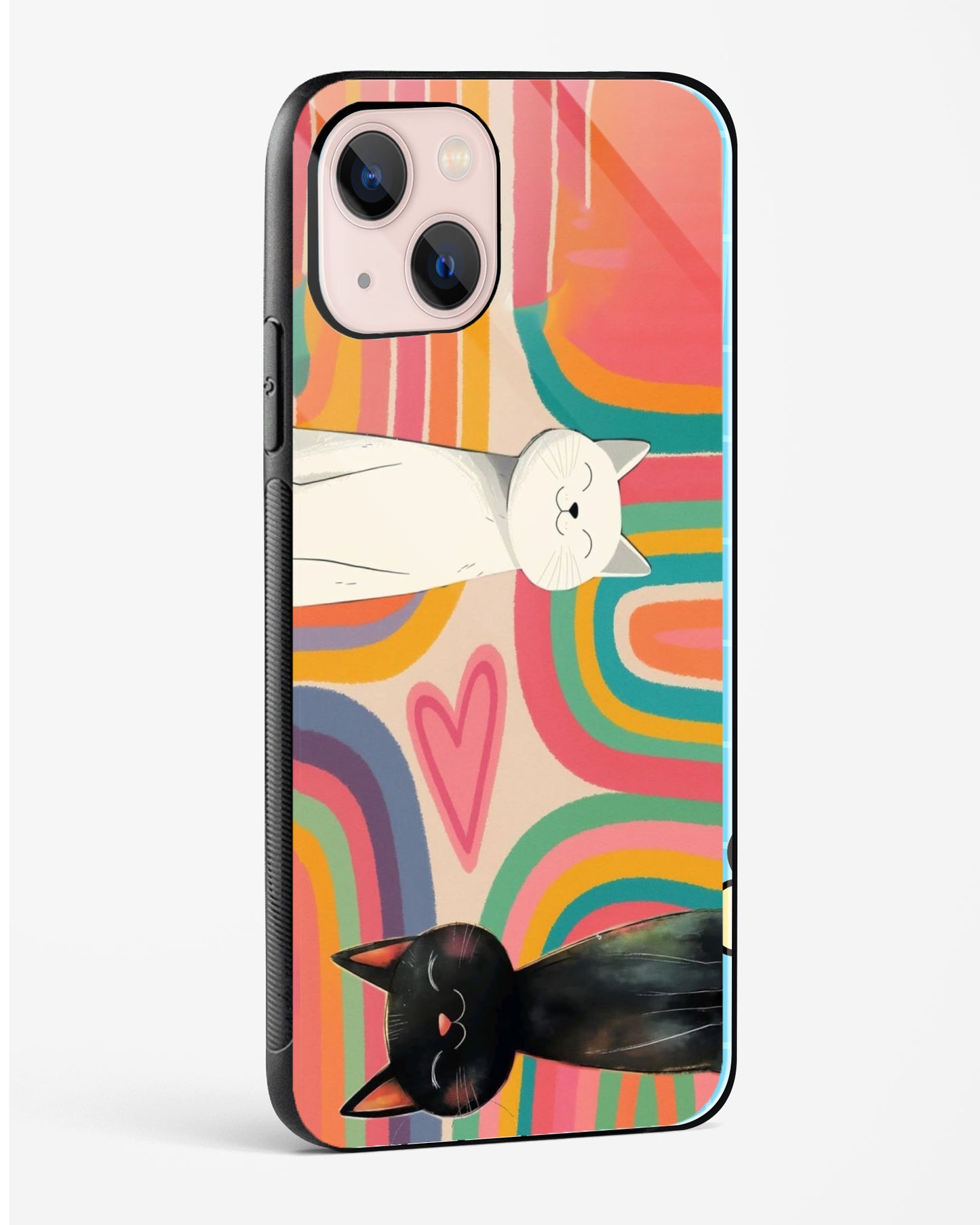 Color Pop Kitty Duo Phone Cover
